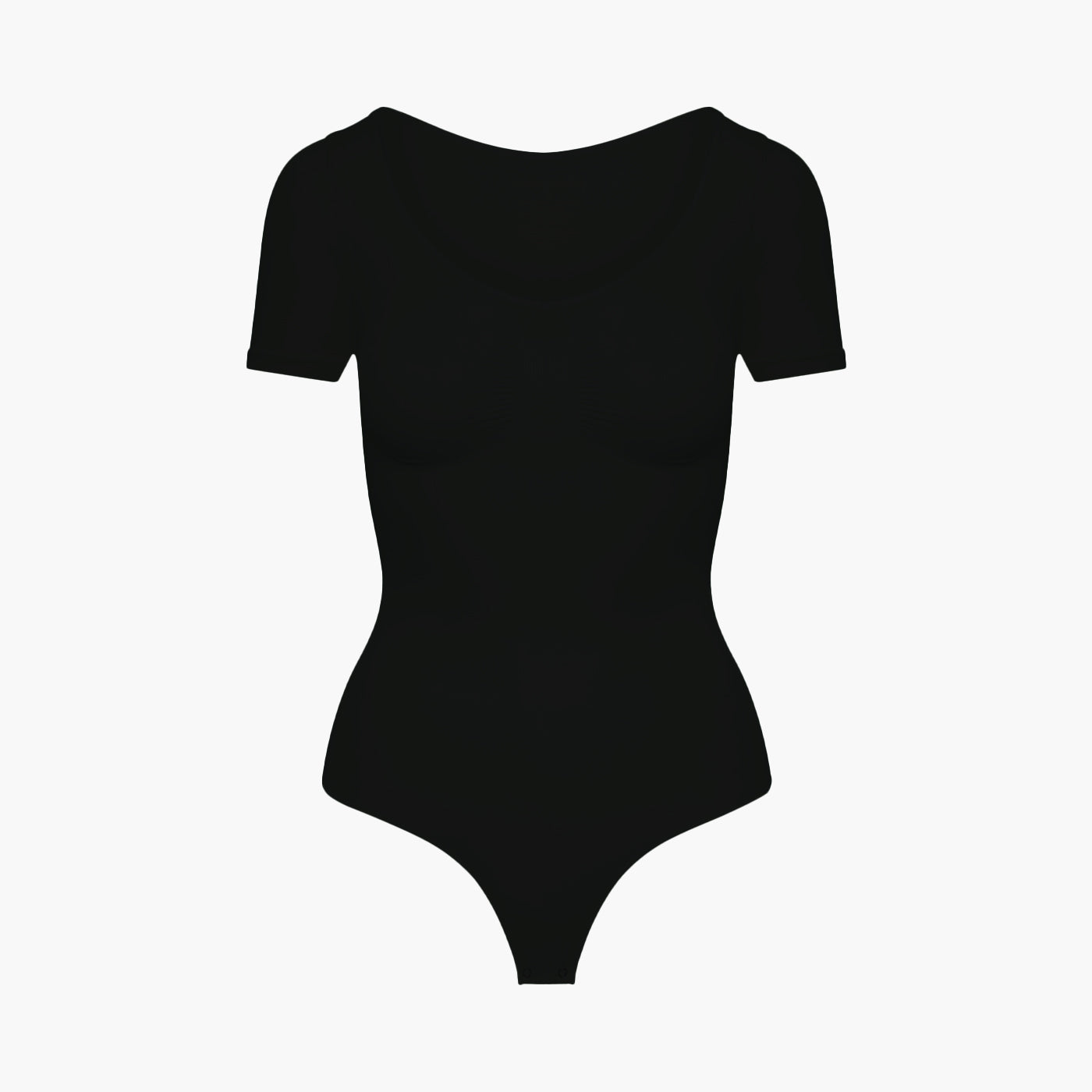 T-Shirt Bodysuit Sculpting Shapewear mit String - Secret Sale